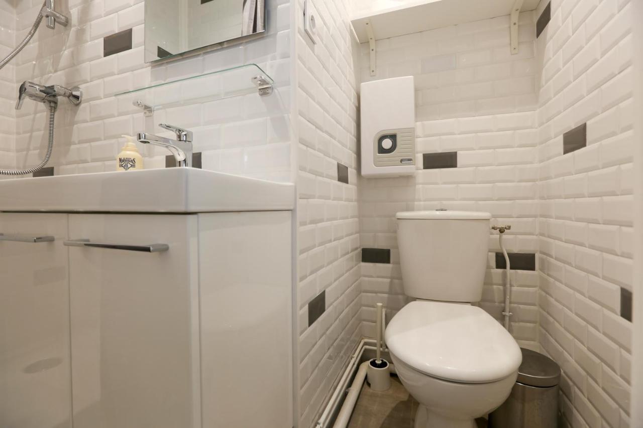 Renovated Studio For 2 Lägenhet Paris Rum bild